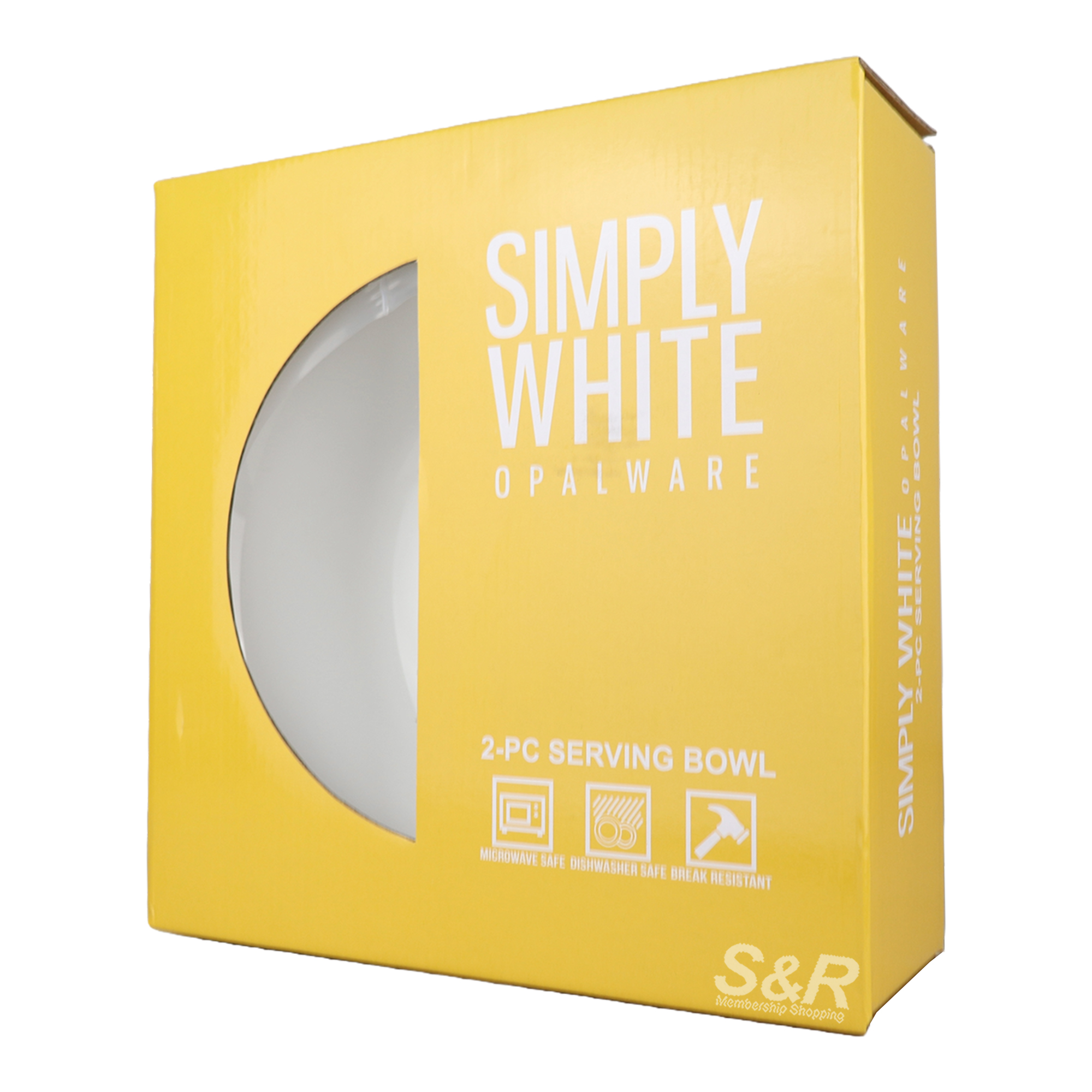Simply White Opalware Serving Bowl 2pcs